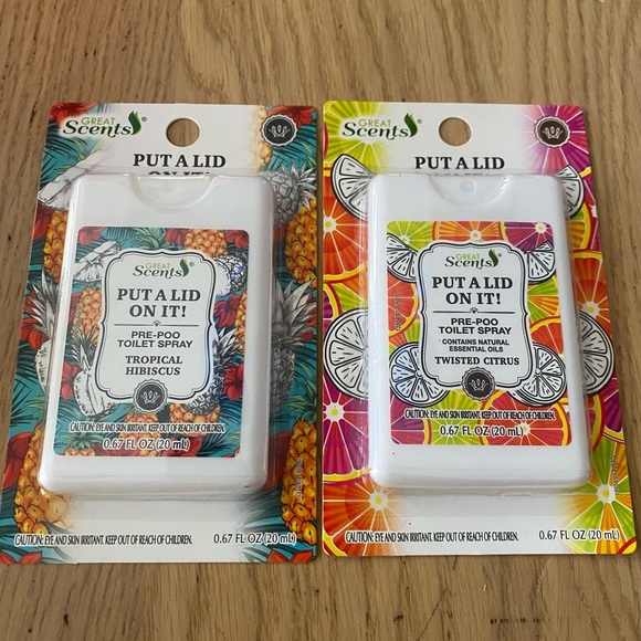 🆕 Pre-Poop Toilet Spray Travel Size 2 PC🆕 - Picture 1 of 3